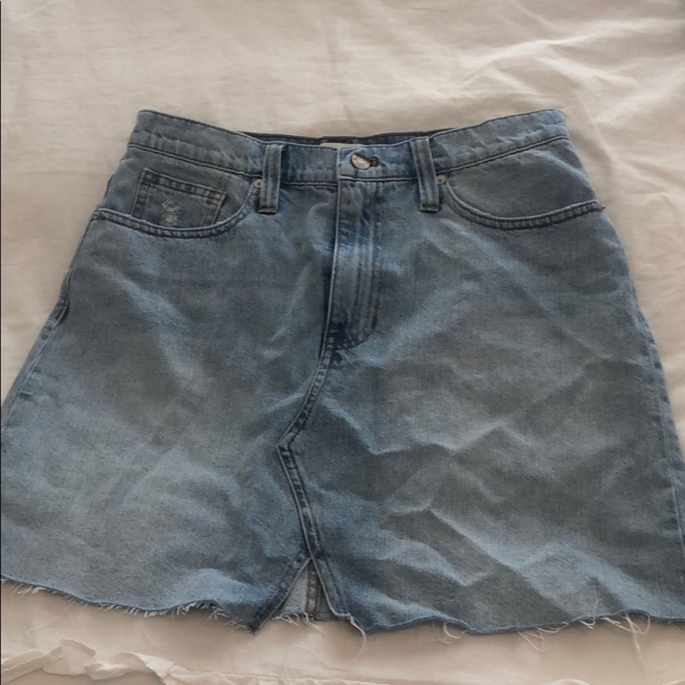 Denim skirt
